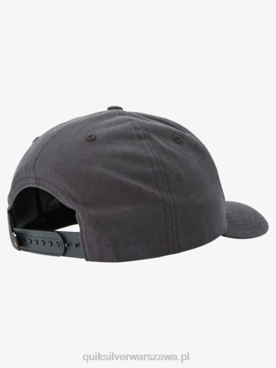 mężczyźni Quiksilver uziemiona amerykańska czapka typu snapback 4DBV797 czarny