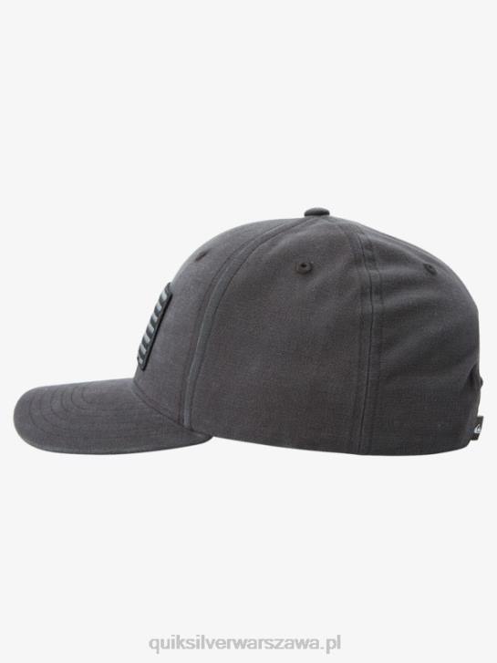 mężczyźni Quiksilver uziemiona amerykańska czapka typu snapback 4DBV797 czarny