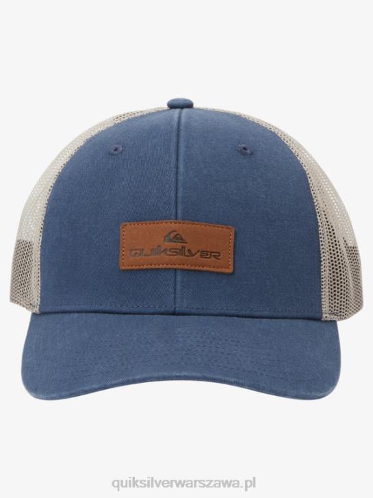 mężczyźni Quiksilver w dół czapki kierowcy ciężarówki 4DBV661 marynarka o północy