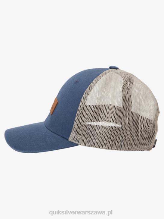 mężczyźni Quiksilver w dół czapki kierowcy ciężarówki 4DBV661 marynarka o północy