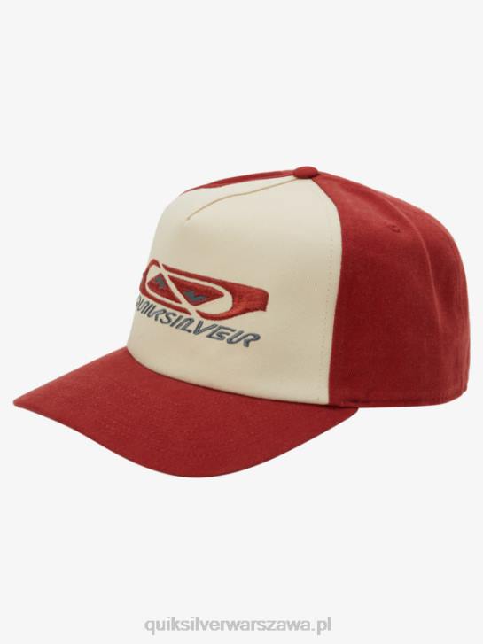mężczyźni Quiksilver weź czapkę z daszkiem na wycieczkę 4DBV1151 Marsala