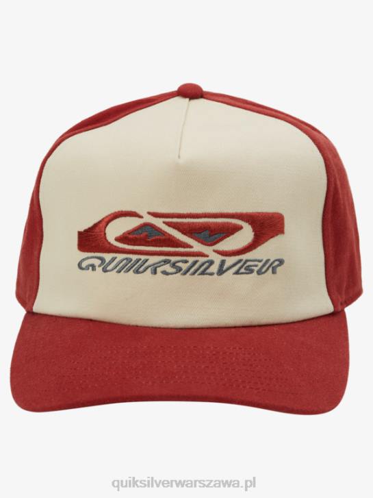 mężczyźni Quiksilver weź czapkę z daszkiem na wycieczkę 4DBV1151 Marsala