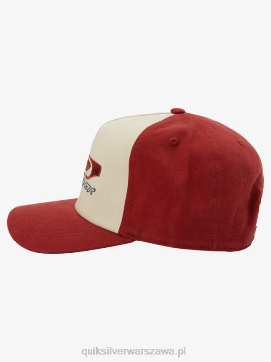 mężczyźni Quiksilver weź czapkę z daszkiem na wycieczkę 4DBV1151 Marsala