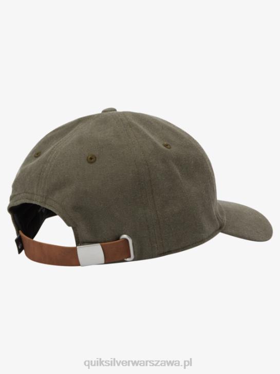 mężczyźni Quiksilver woskowany kapelusz bejsbolowy 4DBV566 chipsy czekoladowe