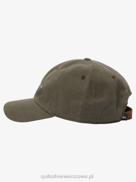 mężczyźni Quiksilver woskowany kapelusz bejsbolowy 4DBV566 chipsy czekoladowe