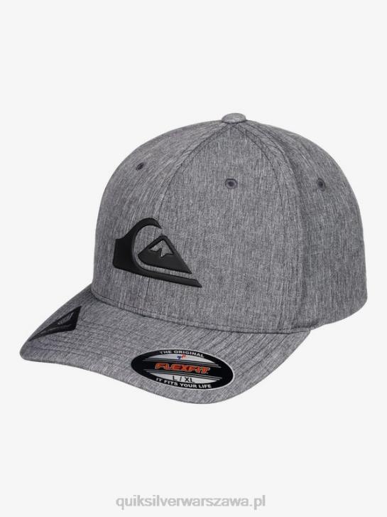 mężczyźni Quiksilver wzmocniona czapka flexifit 4DBV942 czarny