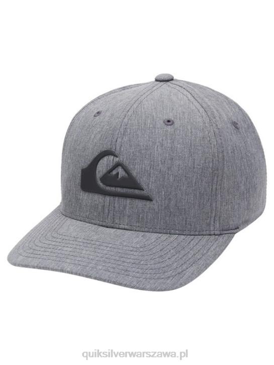 mężczyźni Quiksilver wzmocniona czapka flexifit 4DBV942 czarny