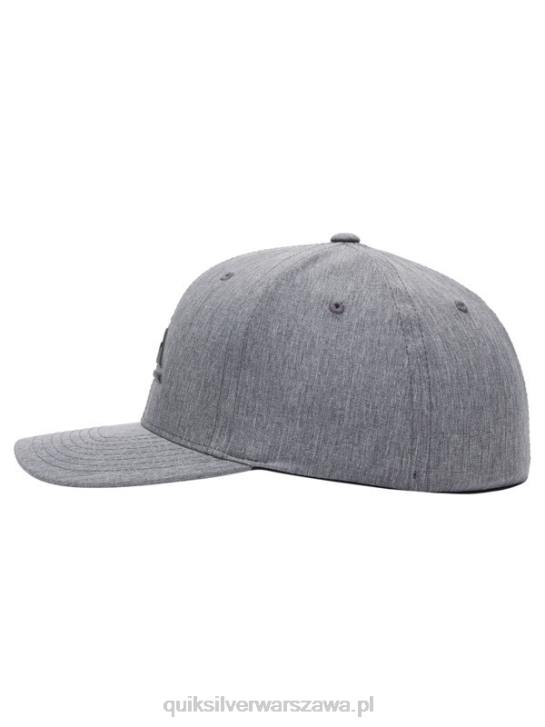 mężczyźni Quiksilver wzmocniona czapka flexifit 4DBV942 czarny