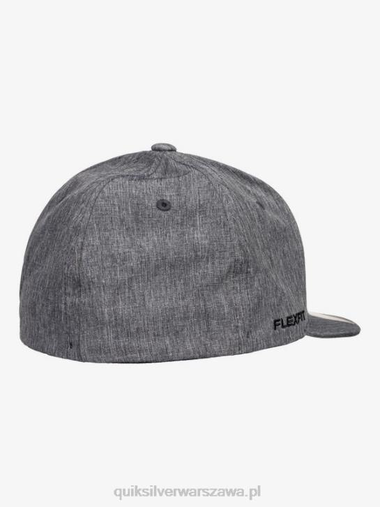 mężczyźni Quiksilver wzmocniona czapka flexifit 4DBV942 czarny