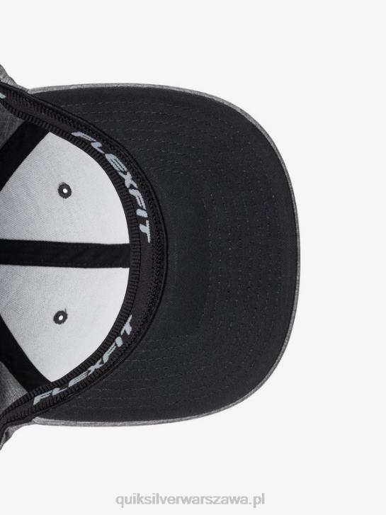 mężczyźni Quiksilver wzmocniona czapka flexifit 4DBV942 czarny