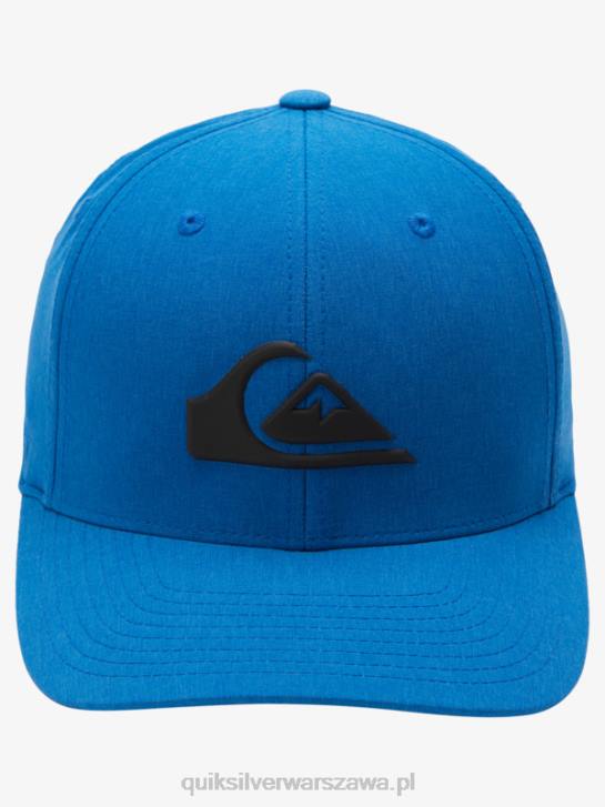 mężczyźni Quiksilver wzmocniona czapka flexifit 4DBV945 niebieski wrzos do nurkowania