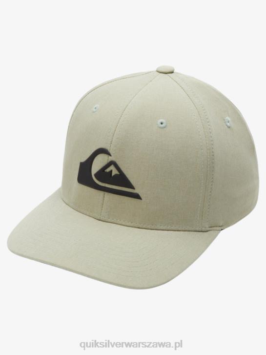 mężczyźni Quiksilver wzmocniona czapka flexifit 4DBV946 szałwia pustynna