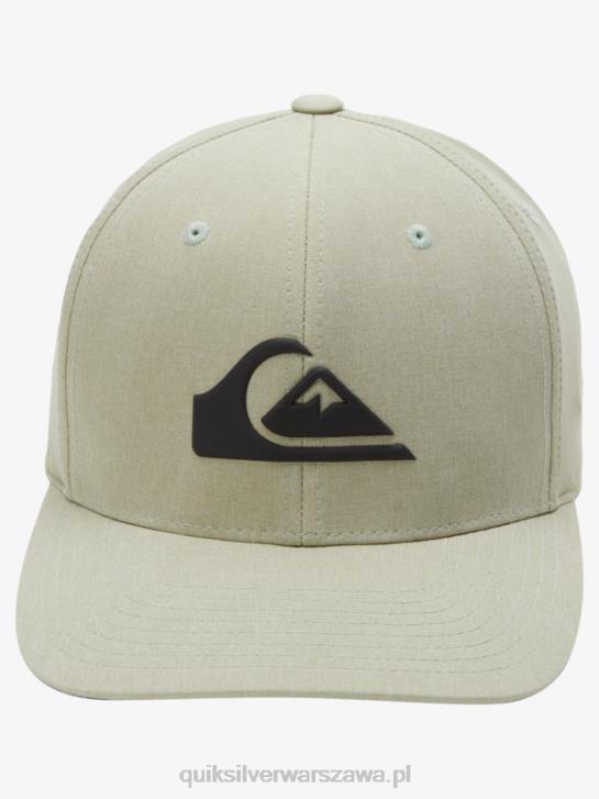 mężczyźni Quiksilver wzmocniona czapka flexifit 4DBV946 szałwia pustynna