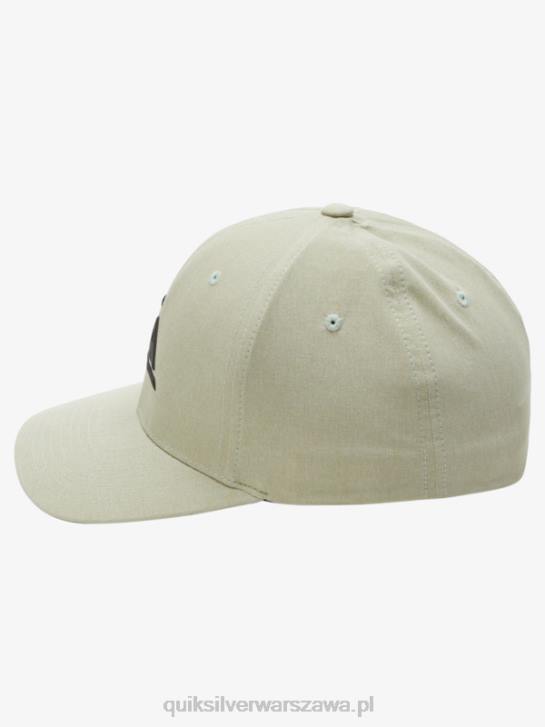 mężczyźni Quiksilver wzmocniona czapka flexifit 4DBV946 szałwia pustynna