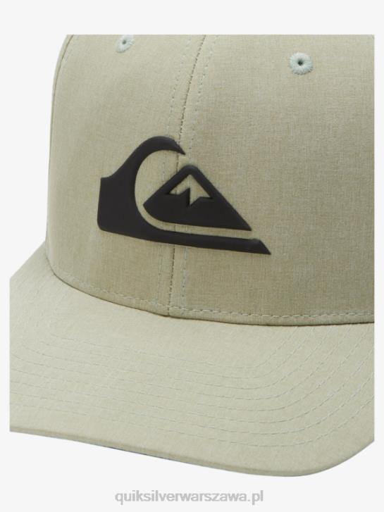 mężczyźni Quiksilver wzmocniona czapka flexifit 4DBV946 szałwia pustynna