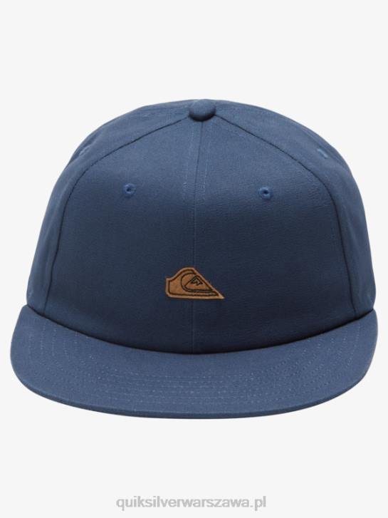 mężczyźni Quiksilver zagazowana czapka z daszkiem snapback 4DBV1643 ciemny łupek