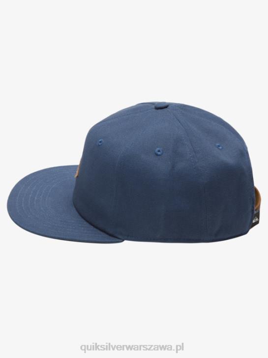 mężczyźni Quiksilver zagazowana czapka z daszkiem snapback 4DBV1643 ciemny łupek