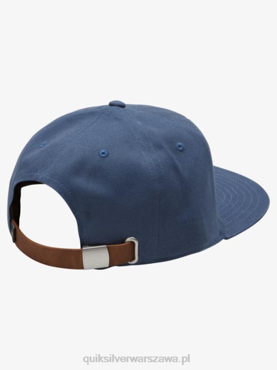 mężczyźni Quiksilver zagazowana czapka z daszkiem snapback 4DBV1643 ciemny łupek