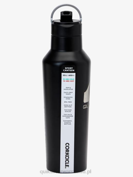 mężczyźni Quiksilver x Corkcicle butelka wody 4DBV1181 czarny