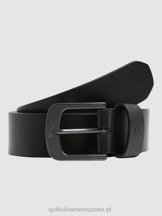 mężczyźni Quiksilver codzienny skórzany pasek 4DBV1054 czekolada