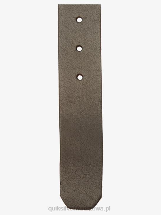 mężczyźni Quiksilver codzienny skórzany pasek 4DBV1054 czekolada