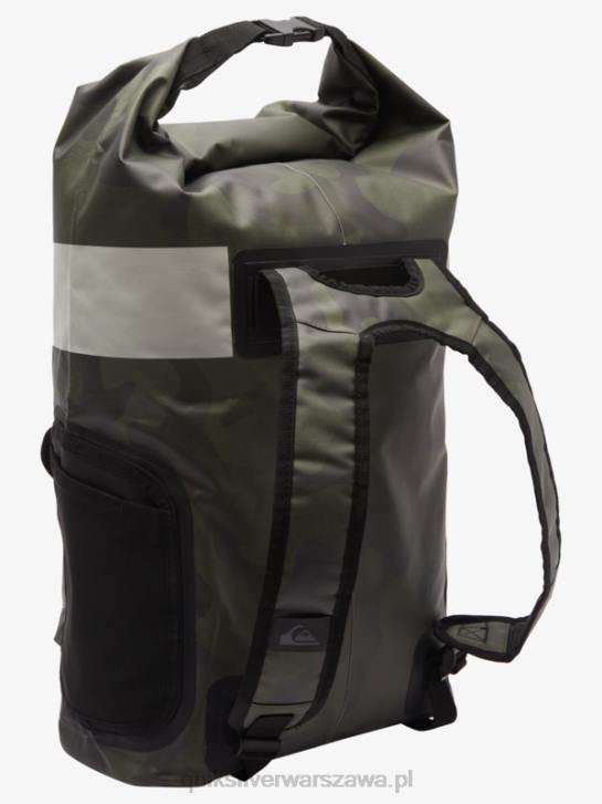 mężczyźni Quiksilver Sea Stash 20l średni plecak surfingowy 4DBV861 czarny kamuflaż