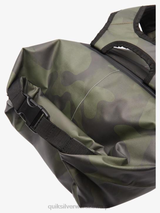 mężczyźni Quiksilver Sea Stash 20l średni plecak surfingowy 4DBV861 czarny kamuflaż
