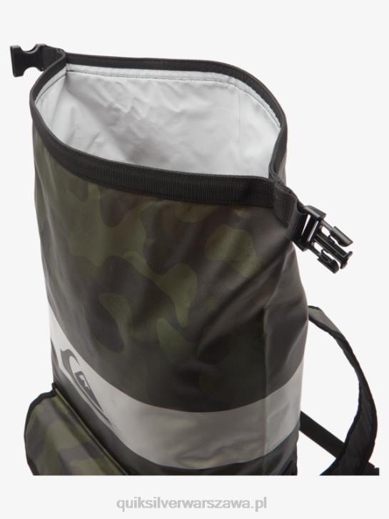 mężczyźni Quiksilver Sea Stash 20l średni plecak surfingowy 4DBV861 czarny kamuflaż