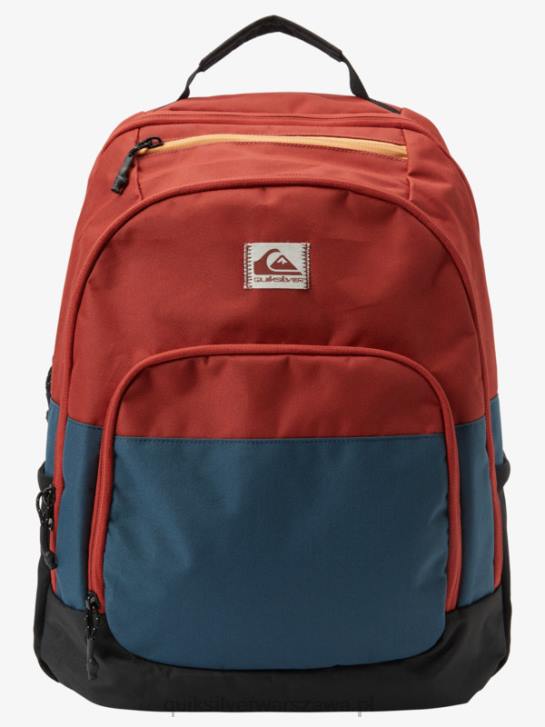 mężczyźni Quiksilver Specjalny plecak 28 l z 1969 r 4DBV710 czerwona ochra