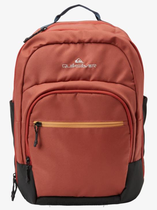 mężczyźni Quiksilver plecak schoolie cooler 30l 4DBV375 czerwona ochra