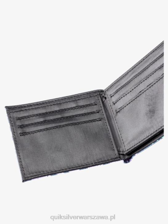 mężczyźni Quiksilver trzyczęściowy portfel świeżości 4DBV729 marynarka o północy