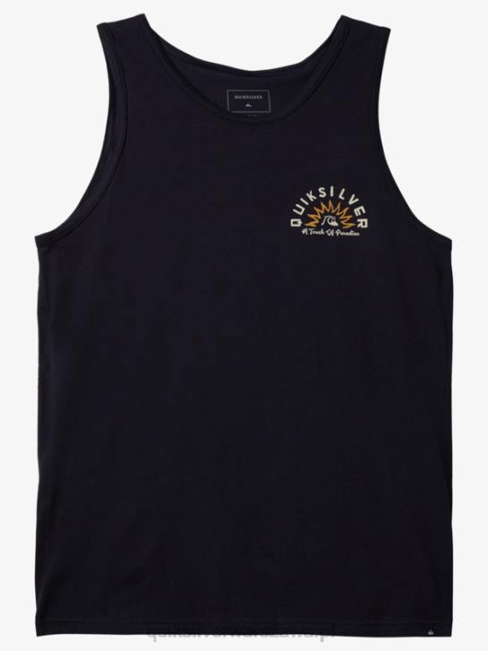 mężczyźni Quiksilver T-shirt z wodnymi opowieściami 4DBV1362 granatowa marynarka