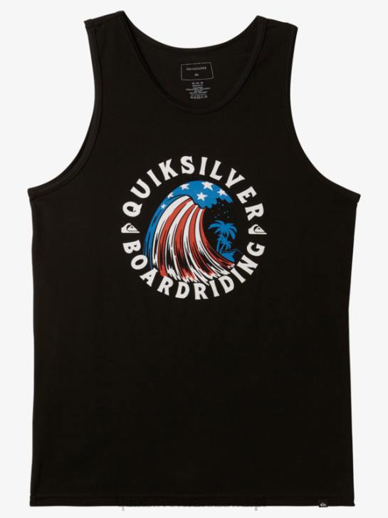 mężczyźni Quiksilver dom zbiornika falowego 4DBV155 czarny