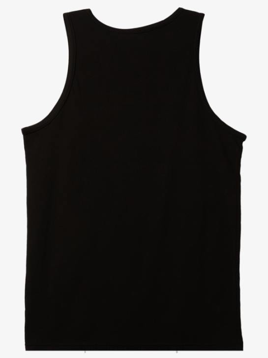 mężczyźni Quiksilver duży zbiornik z logo 4DBV262 czarny