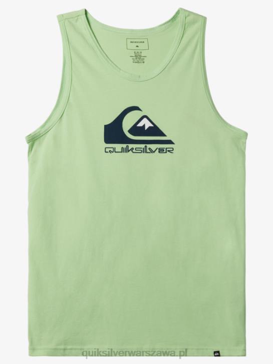 mężczyźni Quiksilver duży zbiornik z logo 4DBV264 rajska zieleń
