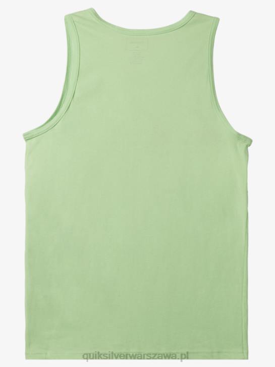 mężczyźni Quiksilver duży zbiornik z logo 4DBV264 rajska zieleń