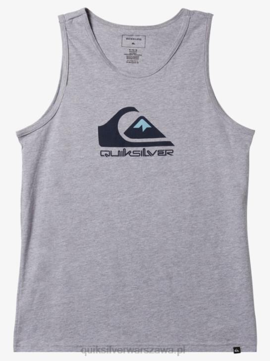 mężczyźni Quiksilver duży zbiornik z logo 4DBV267 atletyczny wrzos