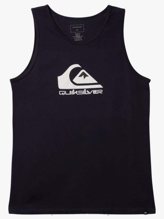 mężczyźni Quiksilver duży zbiornik z logo 4DBV269 granatowa marynarka