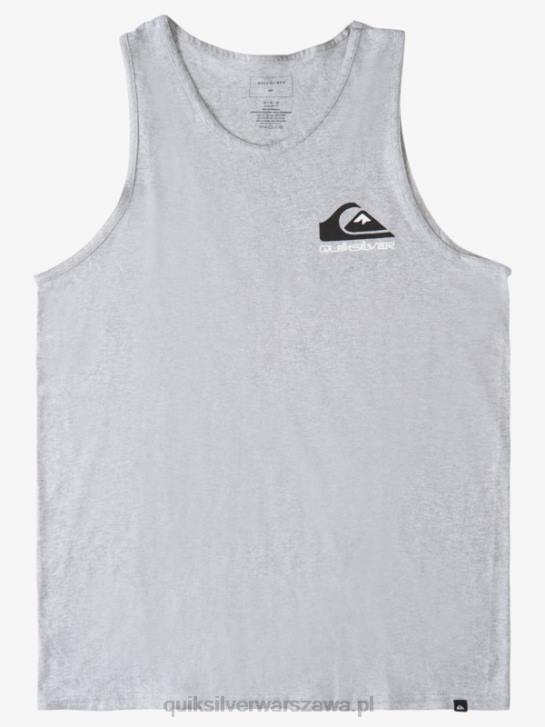 mężczyźni Quiksilver logo z tyłu zbiornika 4DBV1522 atletyczny wrzos