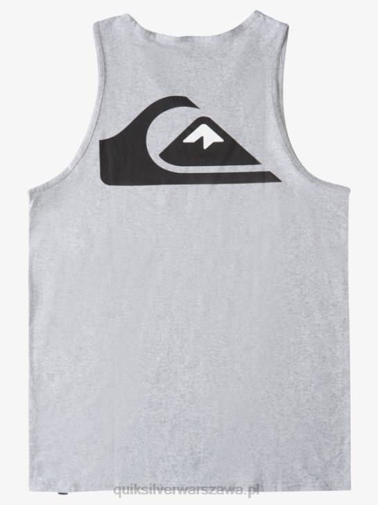 mężczyźni Quiksilver logo z tyłu zbiornika 4DBV1522 atletyczny wrzos