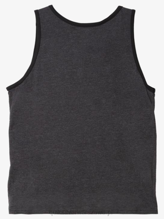 mężczyźni Quiksilver omni kieszonkowy t-shirt bez rękawów 4DBV555 wrzos węglowy