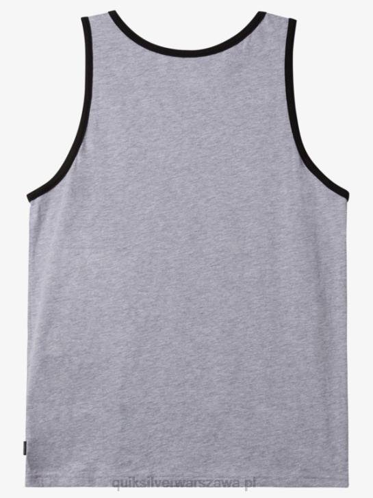 mężczyźni Quiksilver omni kieszonkowy t-shirt bez rękawów 4DBV556 atletyczny wrzos