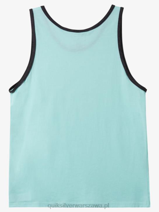 mężczyźni Quiksilver omni kieszonkowy t-shirt bez rękawów 4DBV559 wrzos ze szkła plażowego