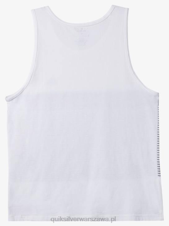mężczyźni Quiksilver tijuana w paski 4DBV456 biały