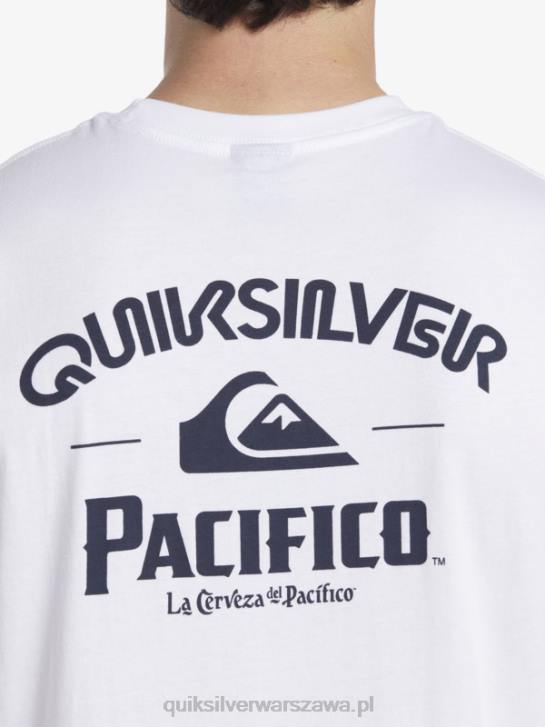 mężczyźni Quiksilver x Pacifico prosty czołg strzelecki 4DBV3 biały