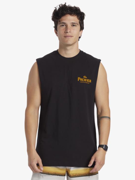 mężczyźni Quiksilver x Pacifico prosty czołg strzelecki 4DBV4 czarny