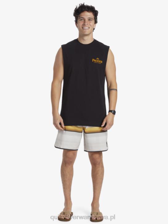 mężczyźni Quiksilver x Pacifico prosty czołg strzelecki 4DBV4 czarny
