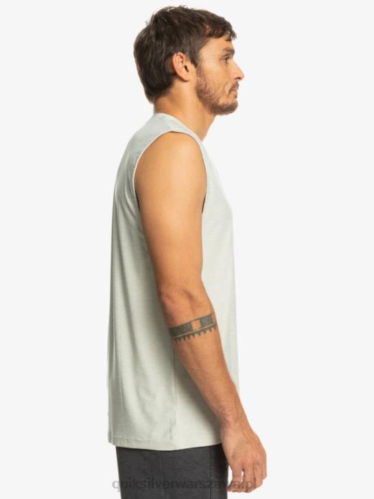 mężczyźni Quiksilver zbiornik mięśni 4DBV930 szary fioletowy wrzos