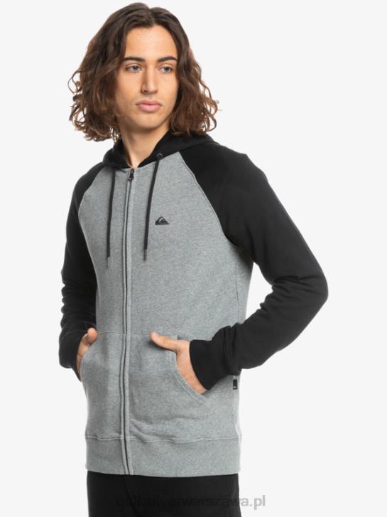 mężczyźni Quiksilver Essentials zapinana na zamek bluza z kapturem 4DBV1513 granatowa marynarka/ lgh