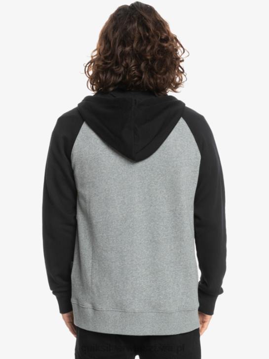 mężczyźni Quiksilver Essentials zapinana na zamek bluza z kapturem 4DBV1513 granatowa marynarka/ lgh